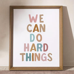 Canvas Poster Modern Art Growth Mindset Ideal Gift