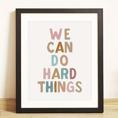 Canvas Poster Modern Art Growth Mindset Ideal Gift