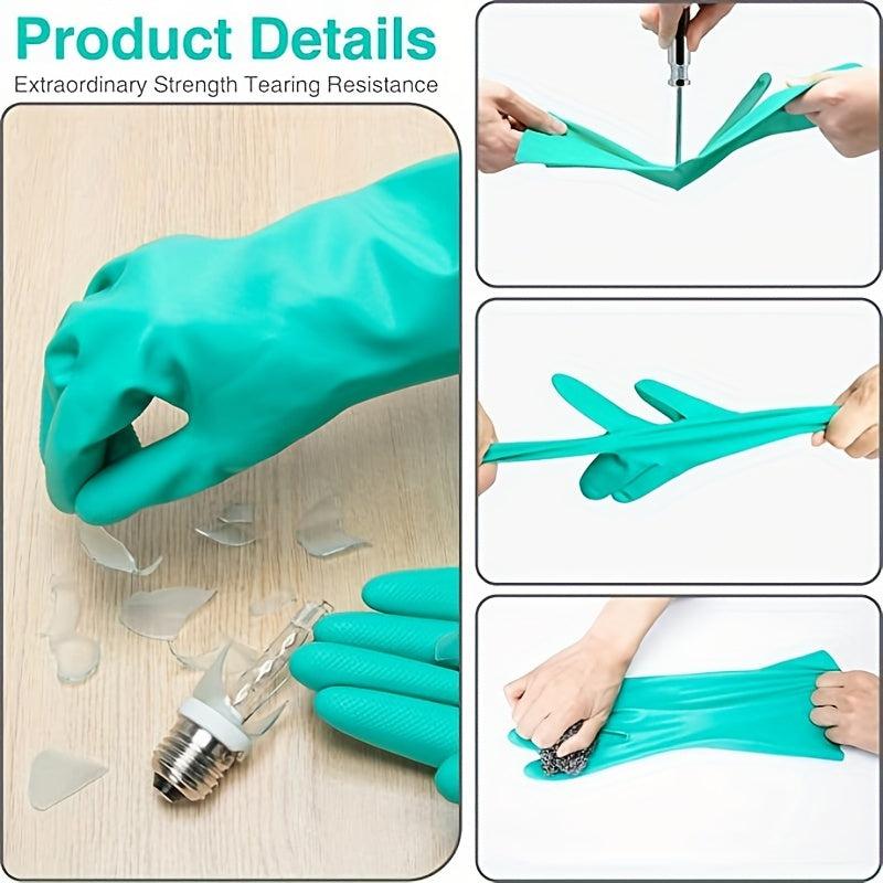 Durable Nitrile Gloves for Cleaning and Industrial Use
