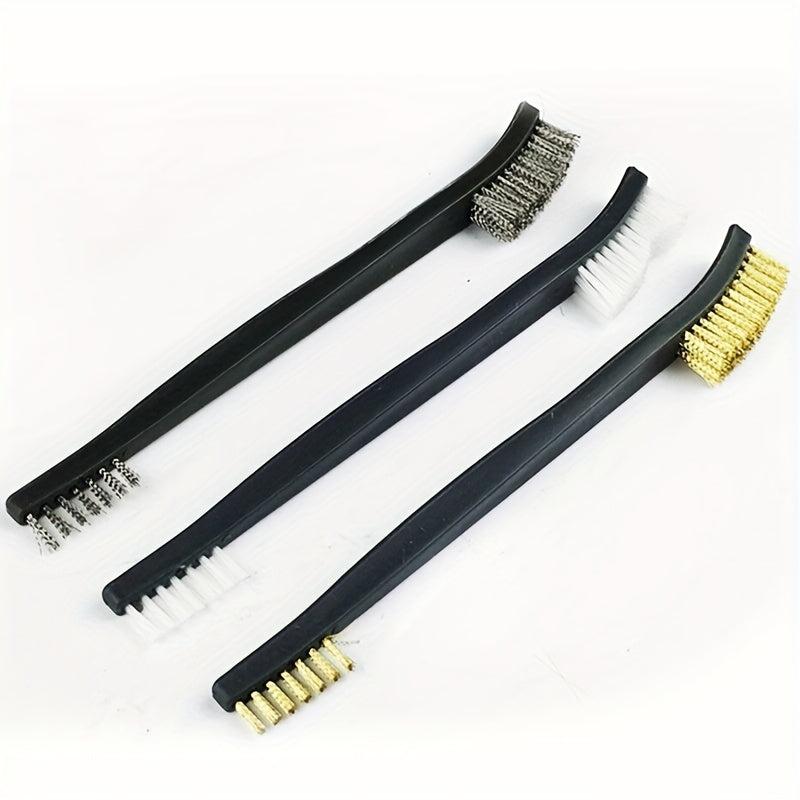 7pcs Gun Brush Cleaning Kit 3 Brushes And 4 Hooks Cleaning Tools