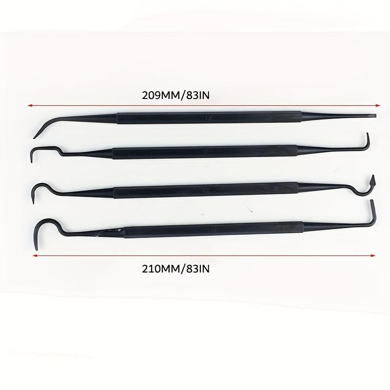 7pcs Gun Brush Cleaning Kit 3 Brushes And 4 Hooks Cleaning Tools