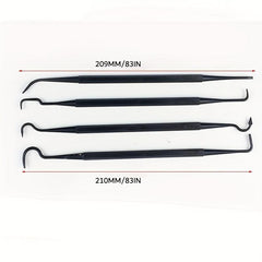 7pcs Gun Brush Cleaning Kit 3 Brushes And 4 Hooks Cleaning Tools