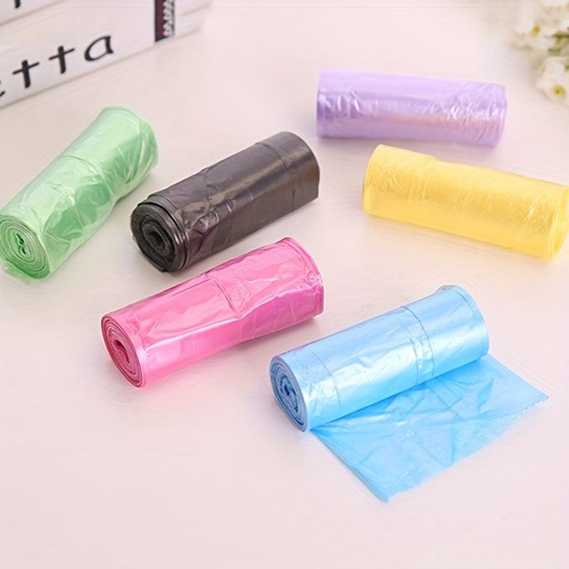 100pcs Household Flat Garbage Bags Thickened Trash Bags Kitchen Waste Bag