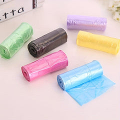 100pcs Household Flat Garbage Bags Thickened Trash Bags Kitchen Waste Bag