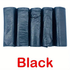 100pcs Household Flat Garbage Bags Thickened Trash Bags Kitchen Waste Bag