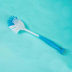 Pot Washing Brush With Scraper Suction Cup Kitchen Cleaning Supplies