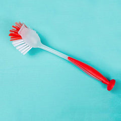 Pot Washing Brush With Scraper Suction Cup Kitchen Cleaning Supplies