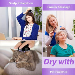 Silica Gel Scalp Scrub Massager for Hair Care