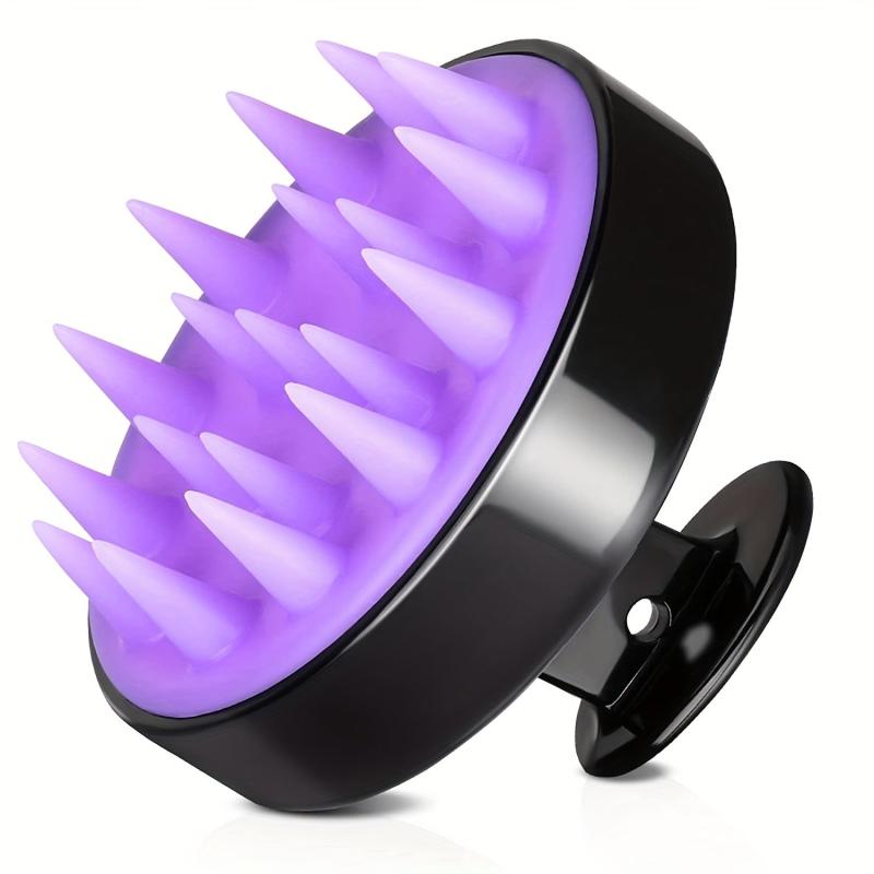 Silica Gel Scalp Scrub Massager for Hair Care