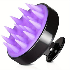 Silica Gel Scalp Scrub Massager for Hair Care