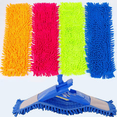 1pc Washable Microfiber Mop Head Pads for Flat Spray Mops