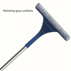 2-in-1 Glass Wiper: Scraping & Washing Tool
