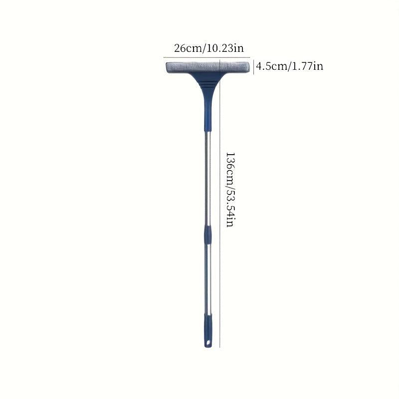 2-in-1 Glass Wiper: Scraping & Washing Tool