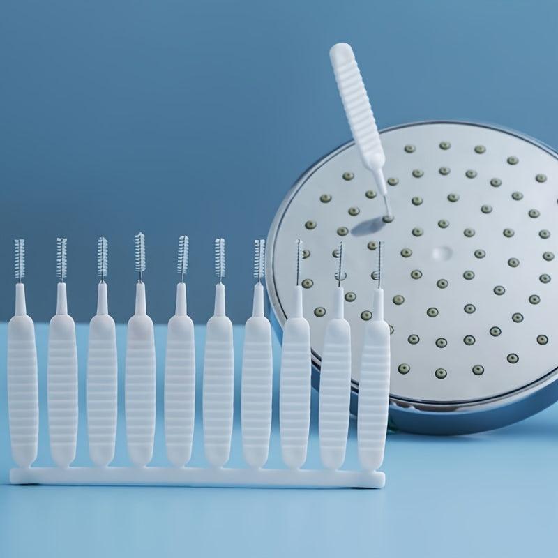 Shower Head Cleaning Brush Set with Gap Brush, Phone Hole Cleaner