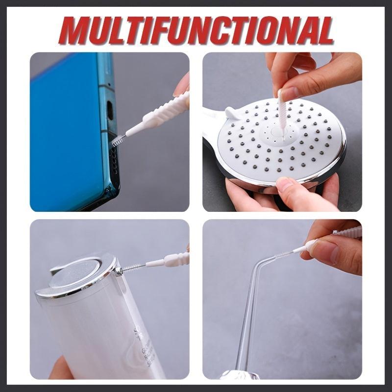 Shower Head Cleaning Brush Set with Gap Brush, Phone Hole Cleaner