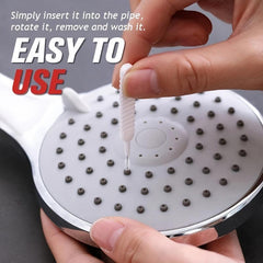 Shower Head Cleaning Brush Set with Gap Brush, Phone Hole Cleaner
