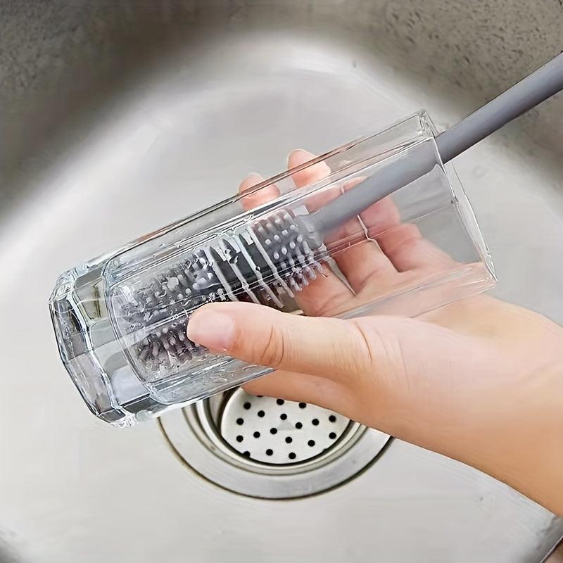 Silicone Rotating Cup Brush Tea Stain Removal Cleaning Brush