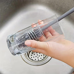 Silicone Rotating Cup Brush Tea Stain Removal Cleaning Brush