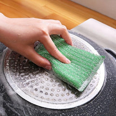 12pcs Kitchen Cleaning Sponge Scouring Pad Dishcloth