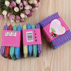 12pcs Kitchen Cleaning Sponge Scouring Pad Dishcloth