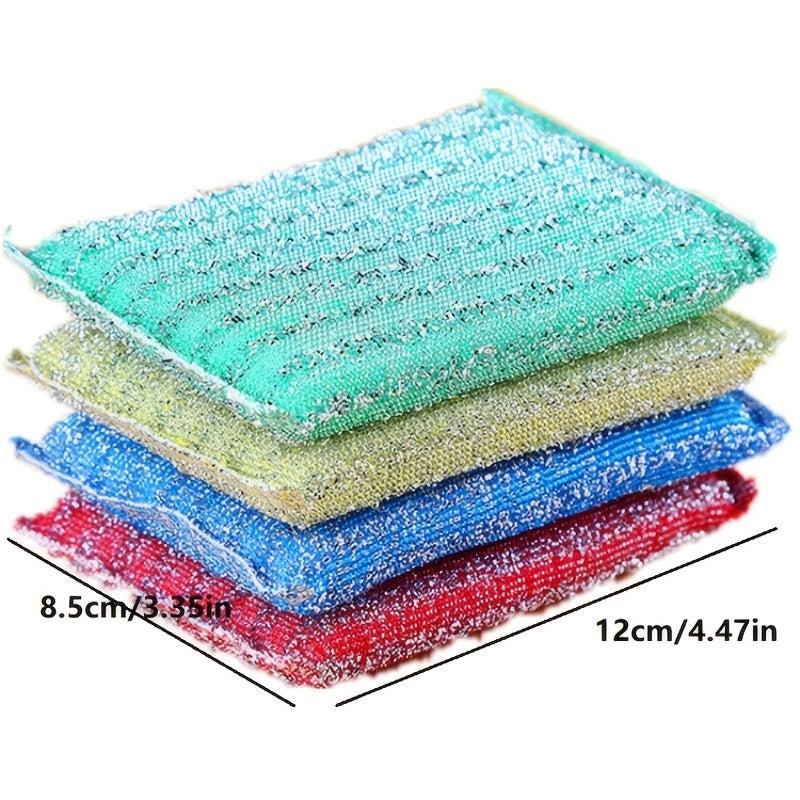 12pcs Kitchen Cleaning Sponge Scouring Pad Dishcloth