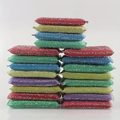 12pcs Kitchen Cleaning Sponge Scouring Pad Dishcloth