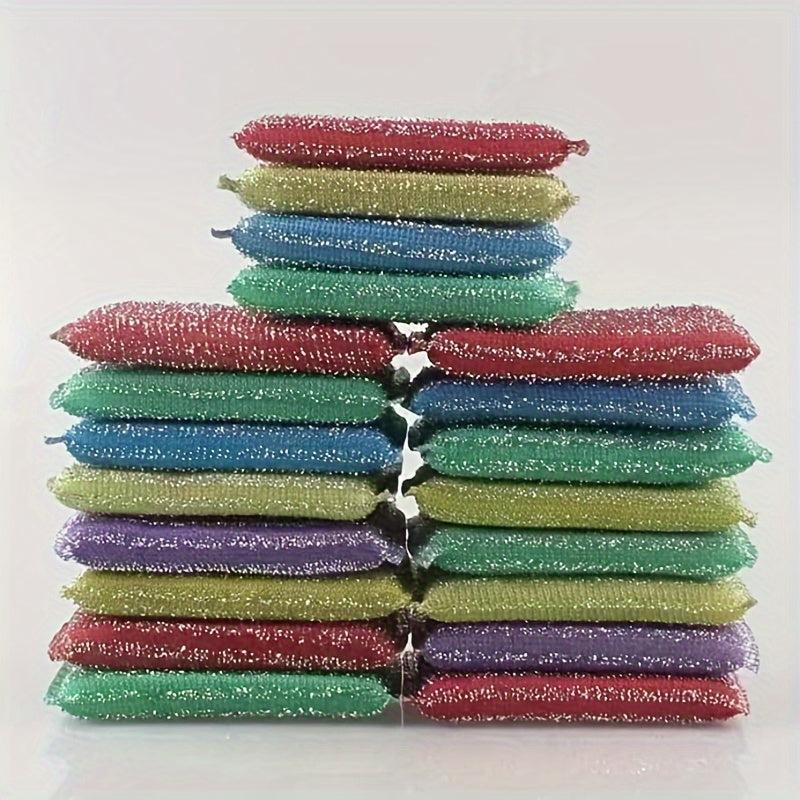 12pcs Kitchen Cleaning Sponge Scouring Pad Dishcloth