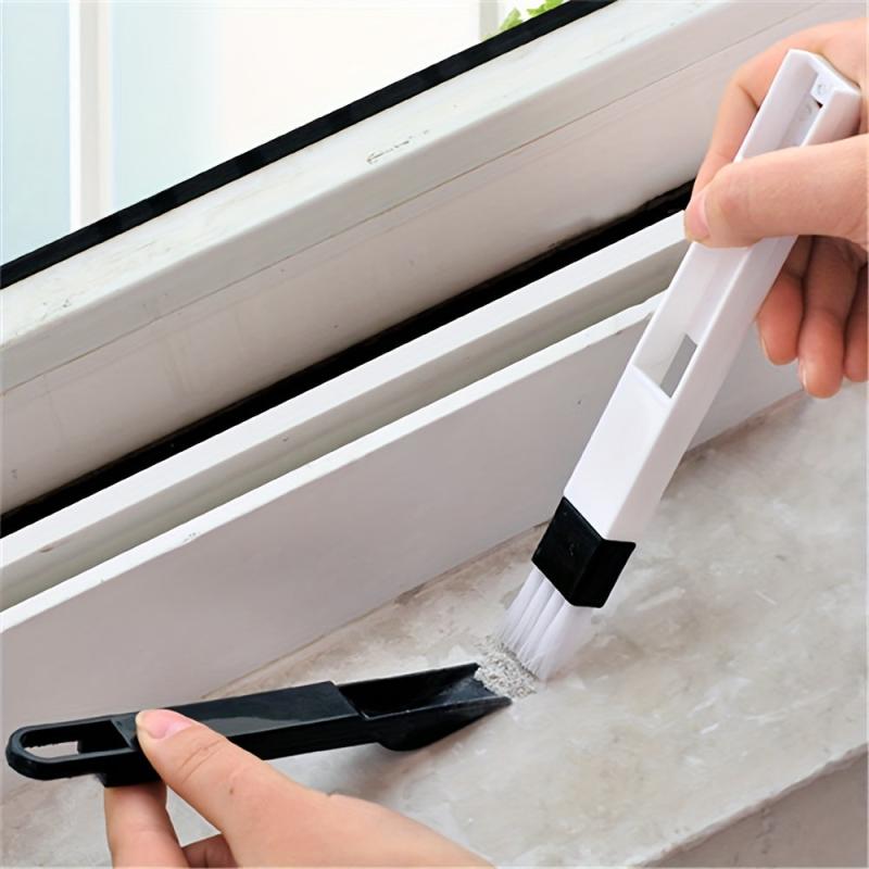 2pcs Multifunction Cleaning Brush Plastic Gap Cleaning Brush For Household