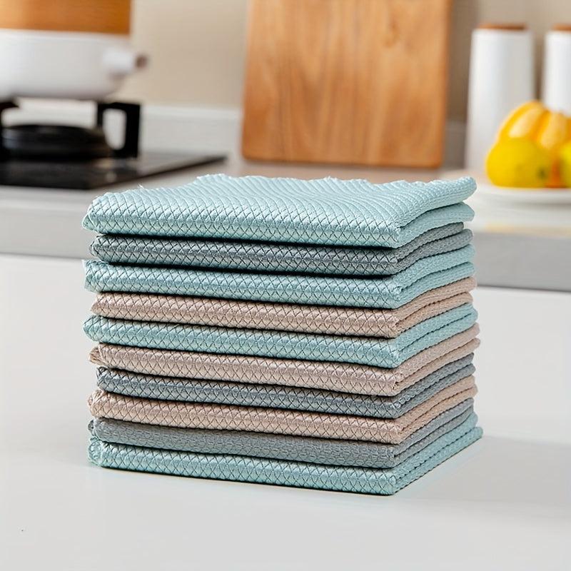 10-20pcs Non-watermark Cleaning Cloth for Glass and Mirror