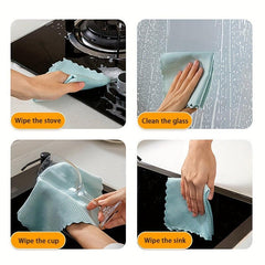 10-20pcs Non-watermark Cleaning Cloth for Glass and Mirror