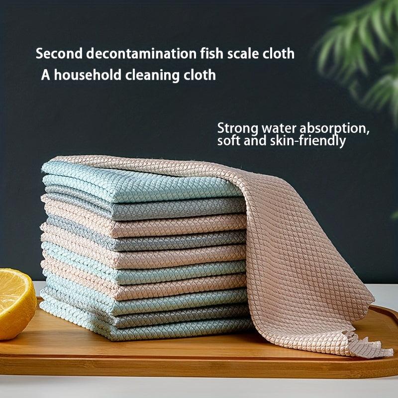 10-20pcs Non-watermark Cleaning Cloth for Glass and Mirror