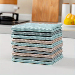 10-20pcs Non-watermark Cleaning Cloth for Glass and Mirror