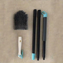 Long Handle Cleaning Brush Set for Floor Tile Grout & Glass