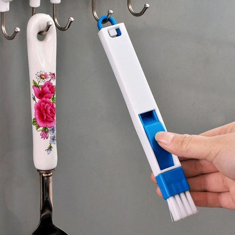 Multifunctional Window Cleaning Brush for Computer Window Groove Keyboard