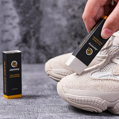Suede Sneaker Cleaner - Erase Shoe Polish & Decontaminate with Rubber Eraser