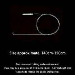 5pcs Refrigerator Drain Hole Dredger Set with Brush Water Pipe Cleaning