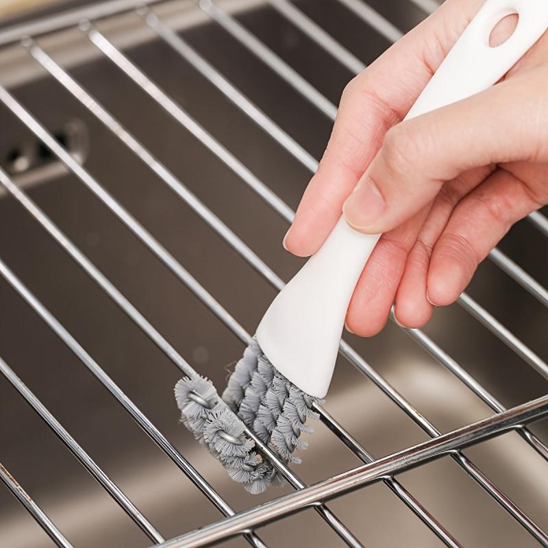 Kitchen BBQ Grill Cleaning Brush Small Brush Dead Corners Tough Spots