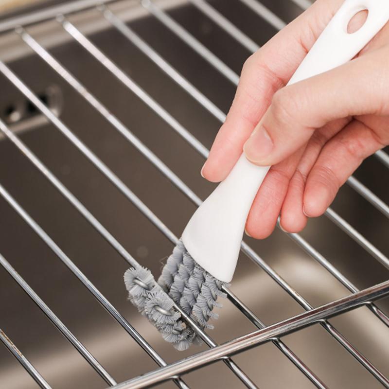 Kitchen BBQ Grill Cleaning Brush Small Brush Dead Corners Tough Spots
