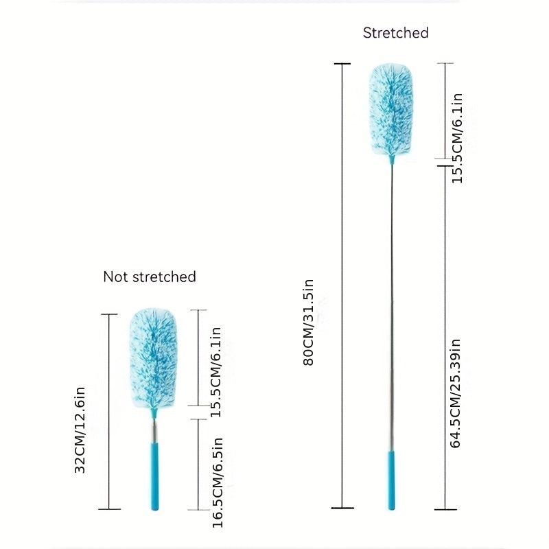 1pc Retractable Electrostatic Duster Microfiber Bendable Dust Sweep