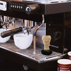 Portable Coffee Tamper Cleaning Brush 51 54 58mm