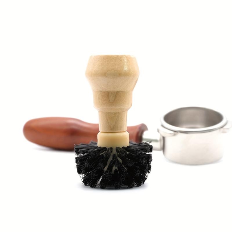 Portable Coffee Tamper Cleaning Brush 51 54 58mm