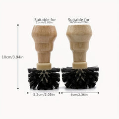 Portable Coffee Tamper Cleaning Brush 51 54 58mm