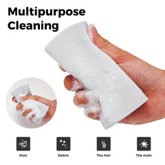 4pcs Damp Clean Duster Sponge for Blinds Glass Baseboards Vents Railings Mirrors