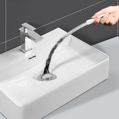 Pipe Dredging Brush Hair Sewer Sink Cleaning Brush