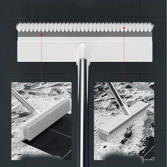 Long Handle Bathroom Floor Brush with Hard Bristles - Tile Cleaning Essential