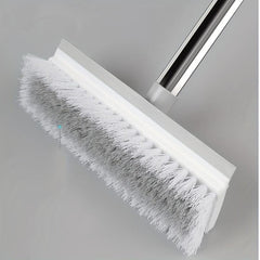 Long Handle Bathroom Floor Brush with Hard Bristles - Tile Cleaning Essential