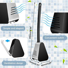 Golf Club Shaped Toilet Brush Long Handle Silicone Bathroom Household Cleaner