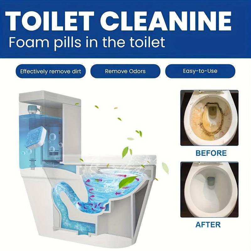Toilet Bowl Cleaner Effervescent Tablet - Descaling, Deodorant, Stain Remover