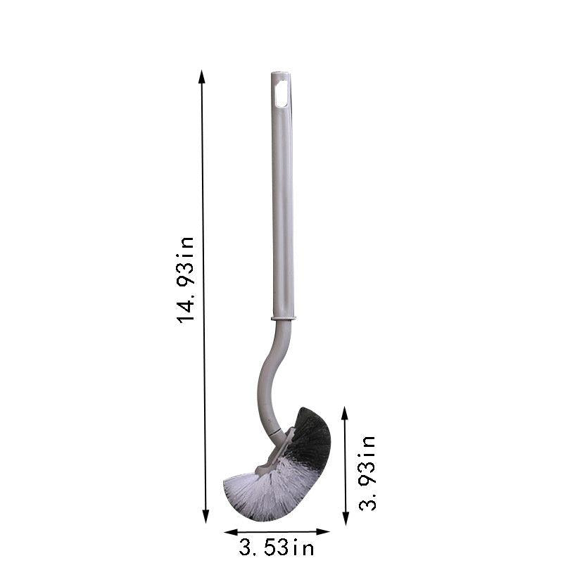 Long Handle Toilet Brush for Effortless Cleaning Wall Mounted