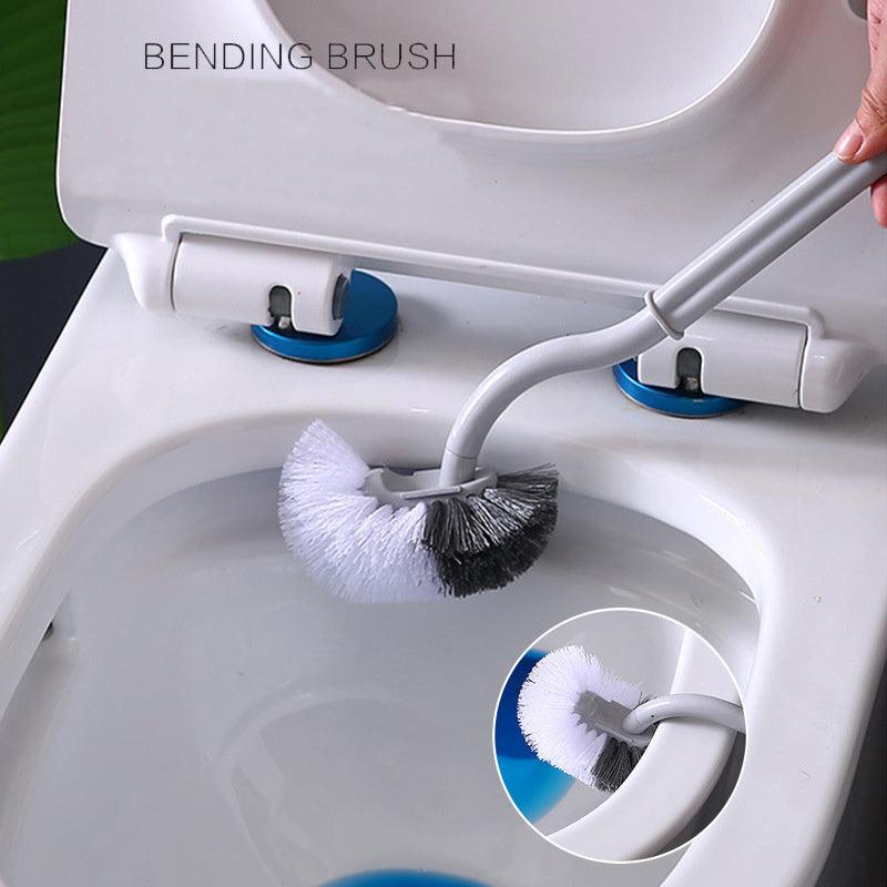 Long Handle Toilet Brush for Effortless Cleaning Wall Mounted